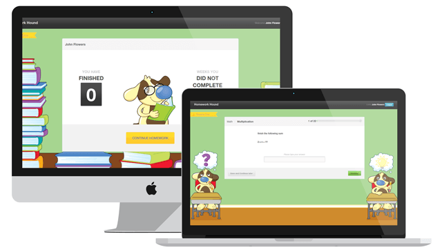 login at https student homework hound com au